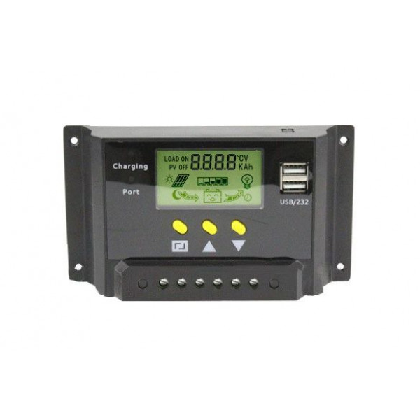 Regulator PMW LCD Sistem 12-24V / 20A