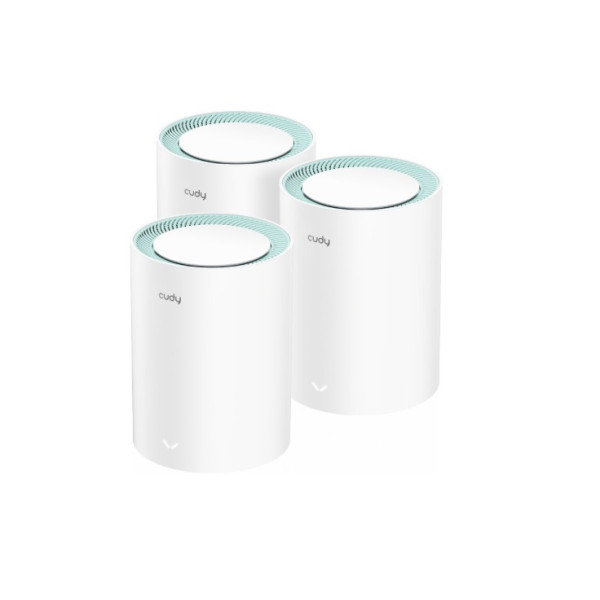 WiFi Cudy M1300 Mesh AC1200 Pack3