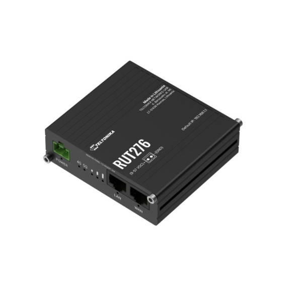 WiFi Teltonika RUT276 IndustriCell Router 5G RS-232/485