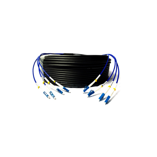 Optic Out Patch 4x LC/UPC SM 30m