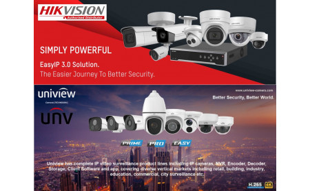 Celovita ponudba ip video nadzora Hikvision in UNV