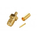 RP-SMA FeMale krimp za RG316