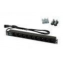 Rack power delilnik UPS 19" 9x 230V