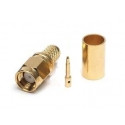 SMA Male krimp za H155