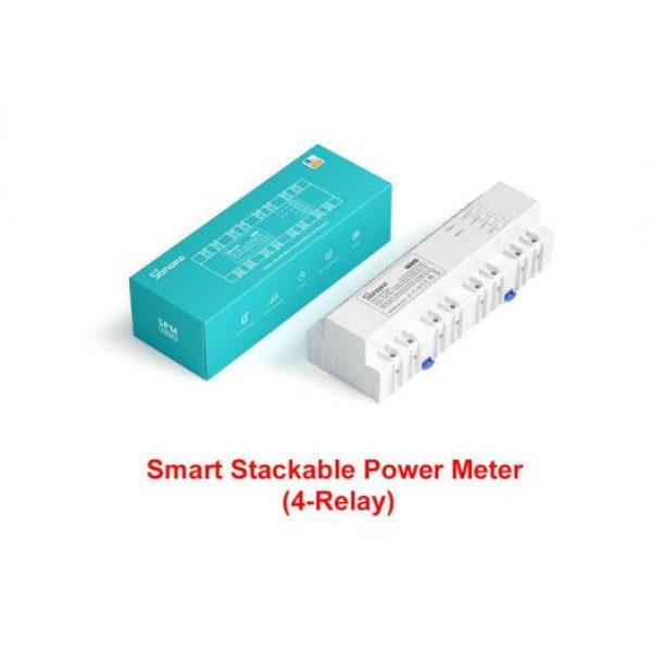 SonOff Smart Stackable Power Meter 4Rele