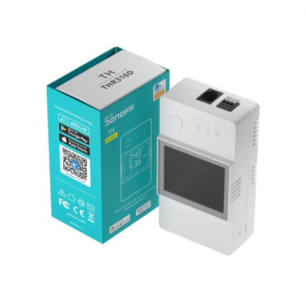 SonOff POW Elite LCD THR316 + Senzor