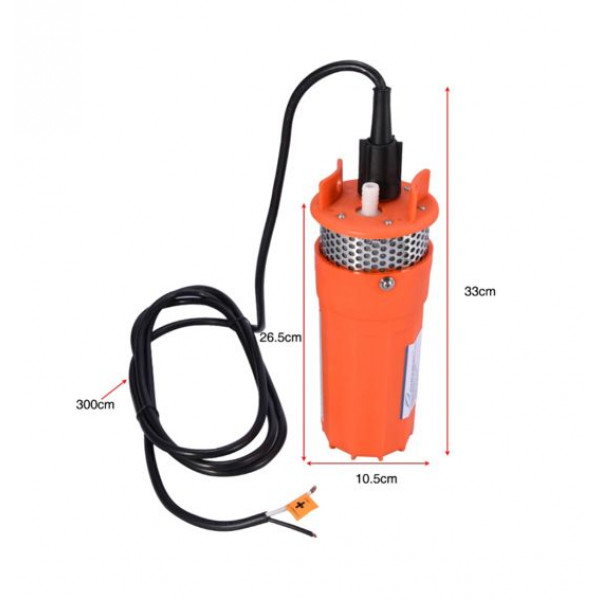 Solarna tlačna vodnjak cevna črpalka DC12V 100W