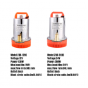 SLiyu potopna črpalka DC 12V 130W