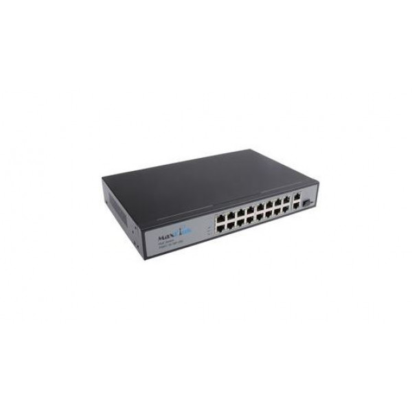 MaxLink PoE Switch PSBT19-16P SFP 200W
