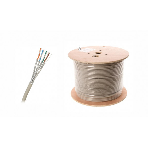 Kabel Grey STP SXKD Cat6a - 500m