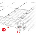 Montažni dvo panelni kit pločevina MK2