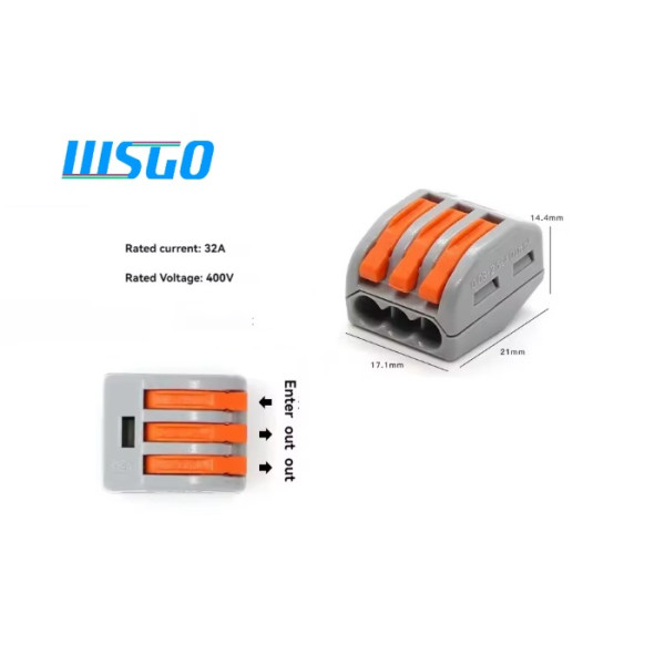 Hitri spojni terminal konektorji 10x P3